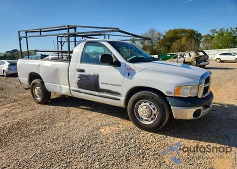 2005 Dodge Ram 2500 St из США, поврежденный, VIN 3D7KR26D75G812814